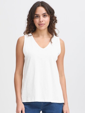 Fransa Top 'FRDalia' in White: front