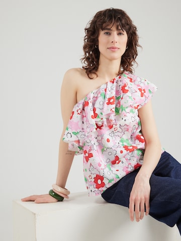 Essentiel Antwerp Μπλούζα 'JILAND' σε λευκό: μπροστά