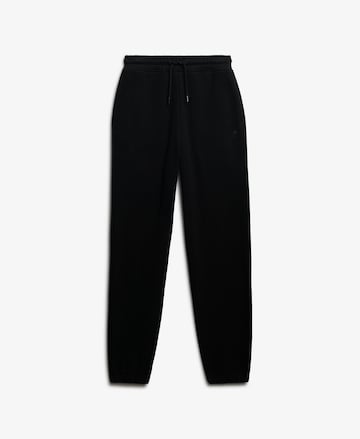 Effilé Pantalon Superdry en noir