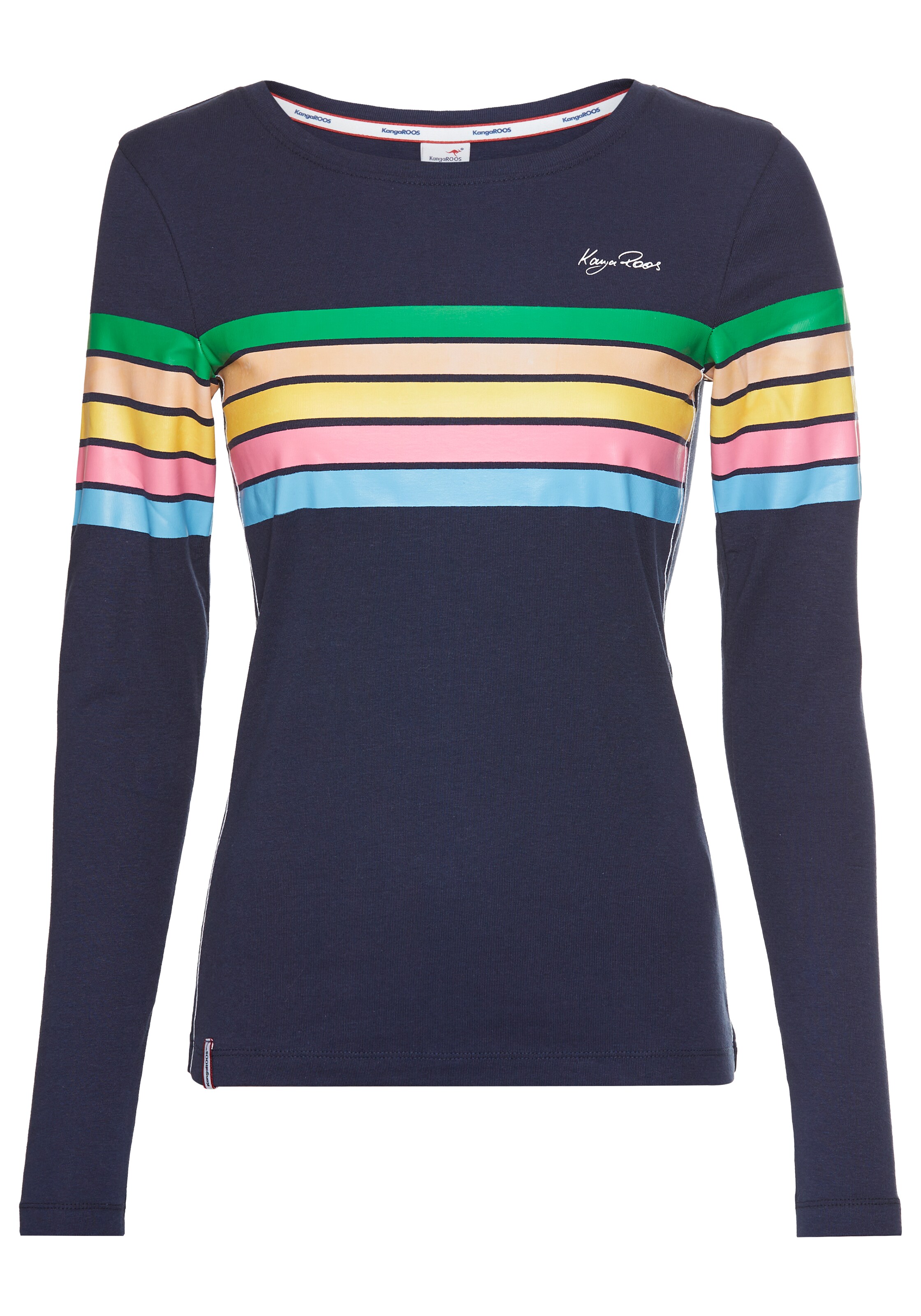 KangaROOS Shirt in Blau: Vorderseite