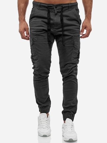 Tazzio - regular Pantalón cargo '18525' en gris: frente