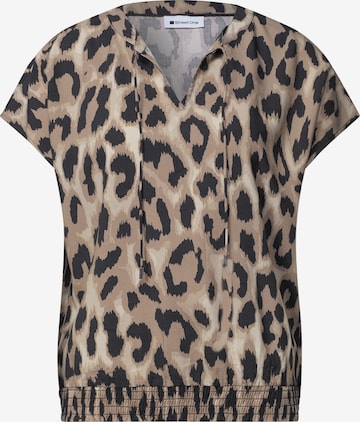Camicia da donna di STREET ONE in beige: frontale