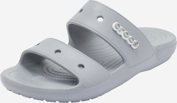 Crocs Pantolette 'Classic' in Grau: predná strana