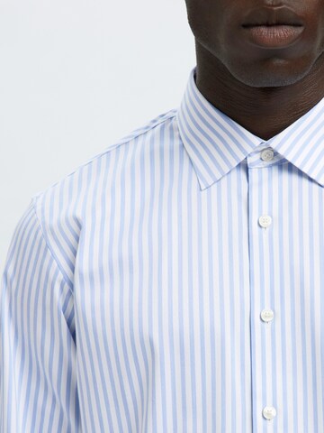 SELECTED Slim Fit Hemd in Blau