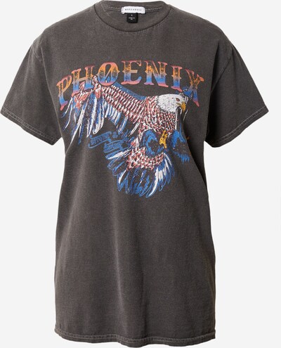 Warehouse T-shirt 'Phoenix' en gris / mélange de couleurs, Vue avec produit