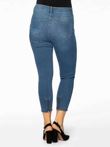 Skinny Jean Yoek en bleu