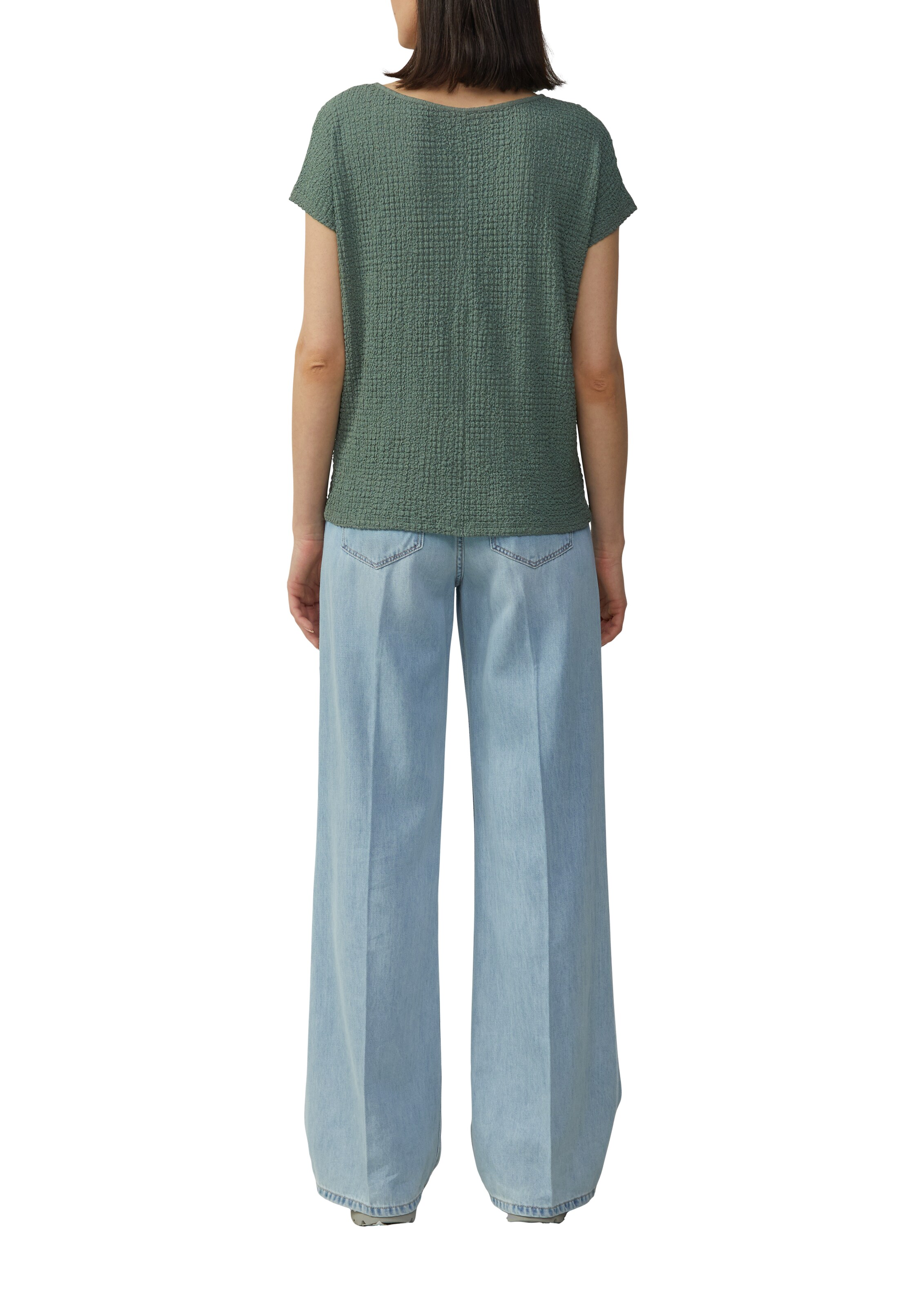 T-shirt s.Oliver en vert