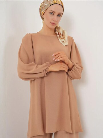 Bigdart - Calças de fato em bege