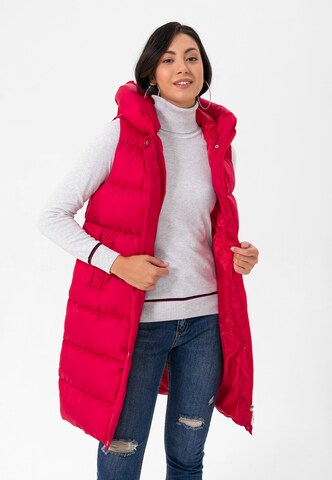 Gilet Jimmy Sanders en rouge