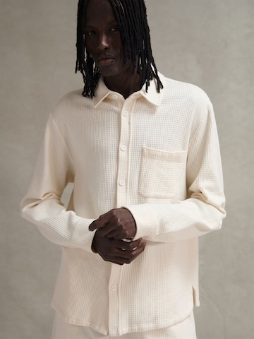 Regular fit Camicia 'Himberti' di ABOJ ADEJ in bianco: frontale