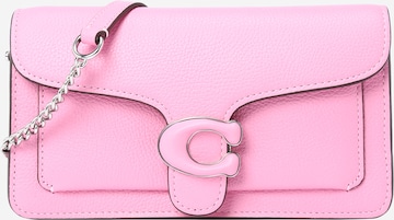 COACH - Bolso de noche en rosa: frente