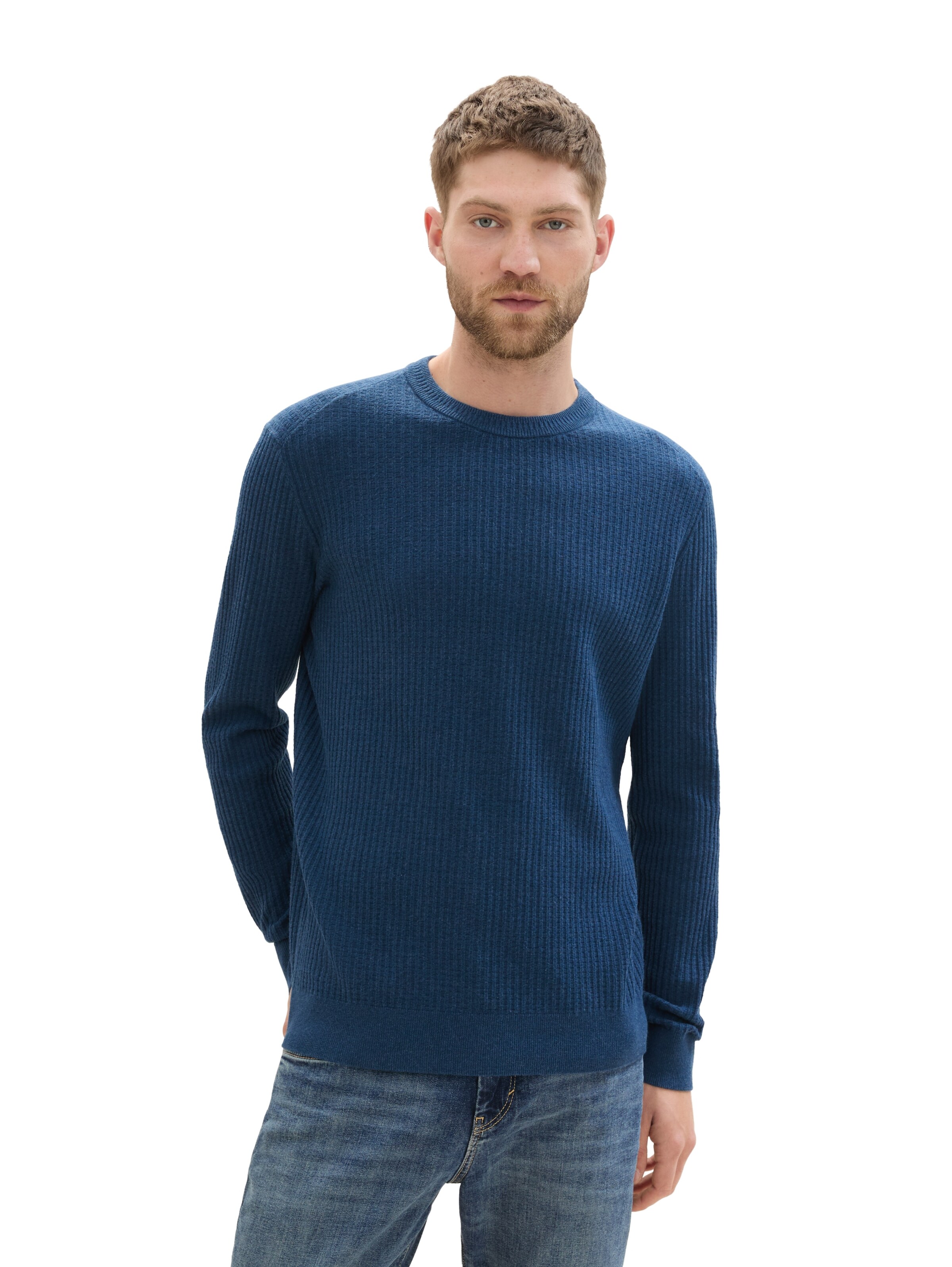 TOM TAILOR Pullover in Blau: Vorderseite