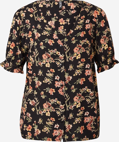 PIECES Blouse 'CARLA' in Mixed colors / Black, Item view