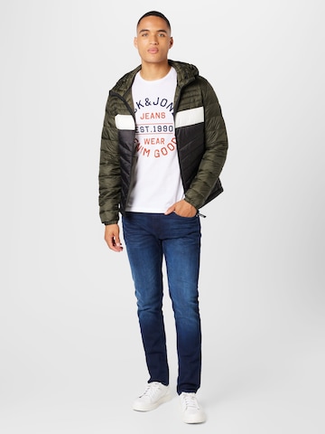 JACK & JONES Between-Season Jacket 'Hero' in Green