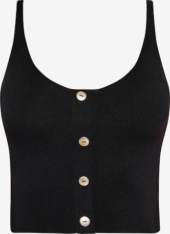 NAEMI Top in Black: front