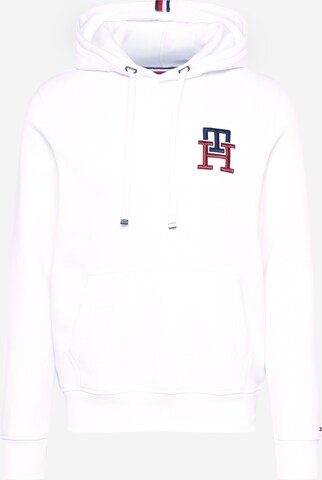 Sweat-shirt TOMMY HILFIGER en blanc : devant