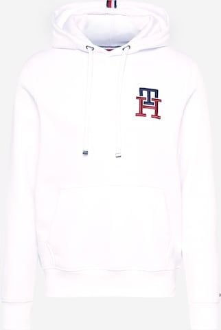 Sweat-shirt TOMMY HILFIGER en blanc : devant