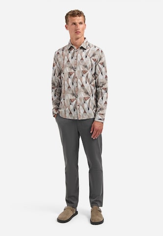 No Excess Regular fit Button Up Shirt in Grey