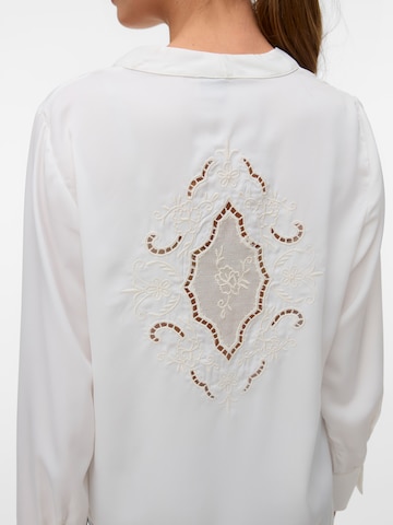 VERO MODA Blouse 'VMELENOR' in Wit