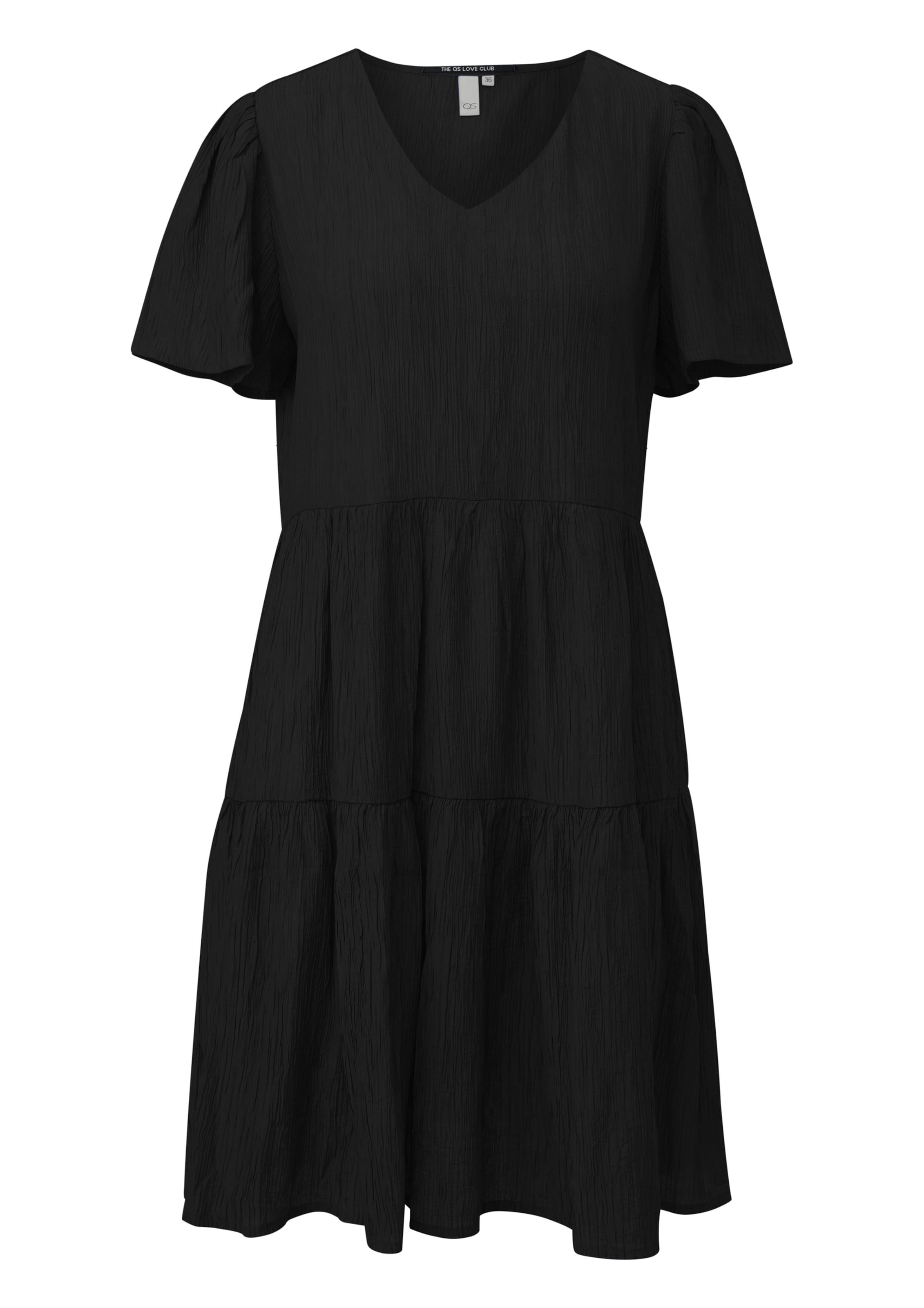 Robe QS en noir : devant