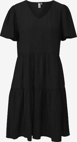 Robe QS en noir : devant