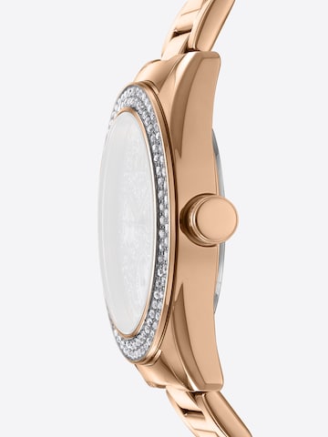 DKNY Analog watch 'Chambers Multi Glitz' in Pink