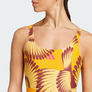 Bustier Maillot de bain sport 'Adidas x Farm' ADIDAS SPORTSWEAR en orange