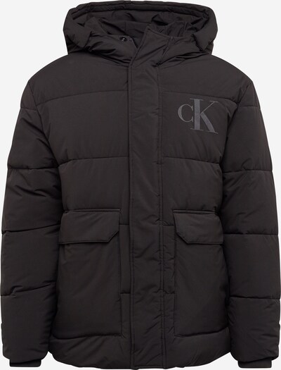 Geacă de primăvară-toamnă Calvin Klein Jeans pe negru, Vizualizare produs