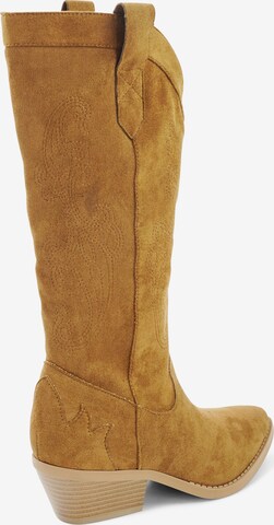 Findlay Cowboy Boots in Brown