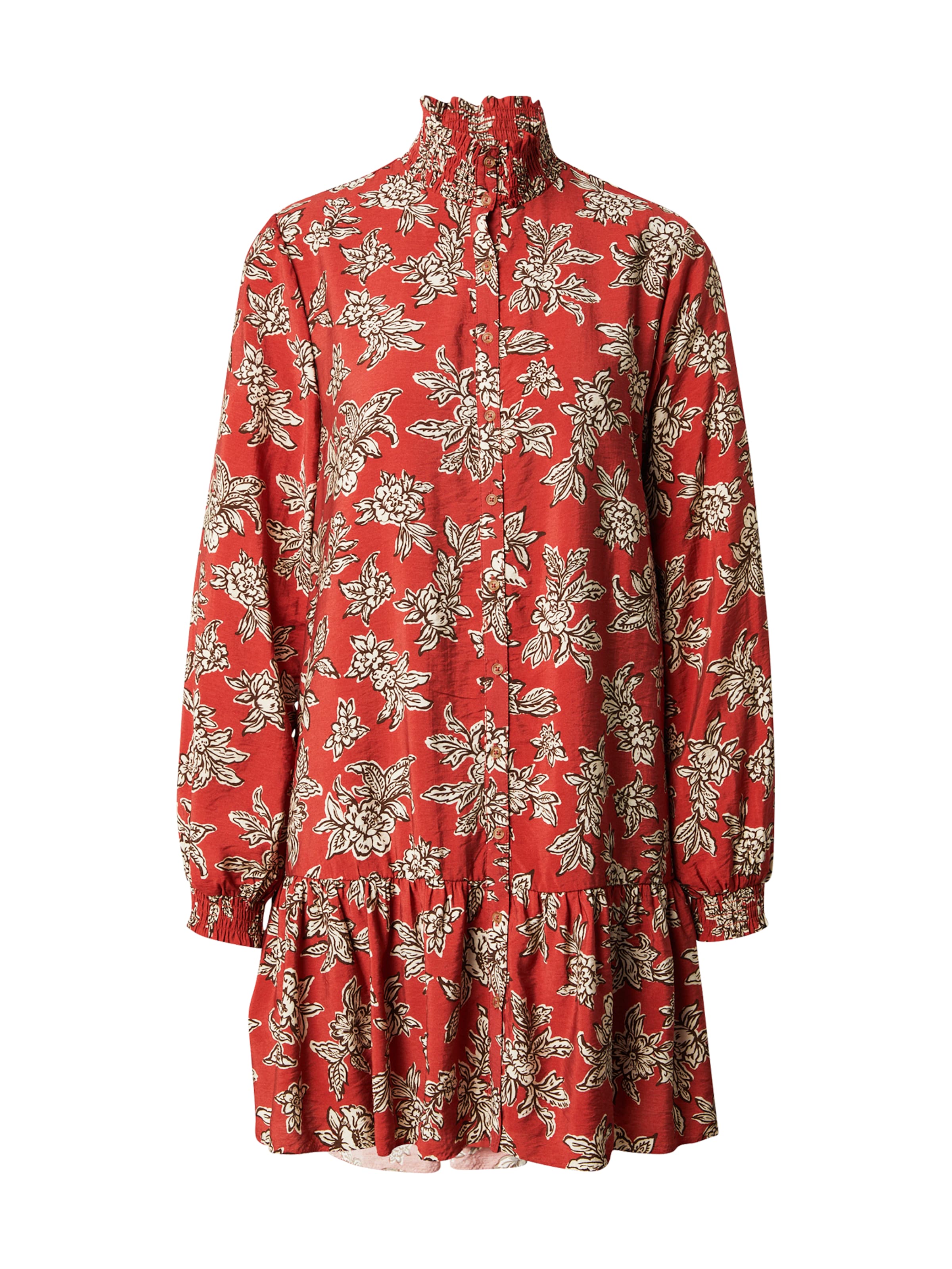 Pepe Jeans Košeľové šaty 'Paloma' - Hnedá: predná strana