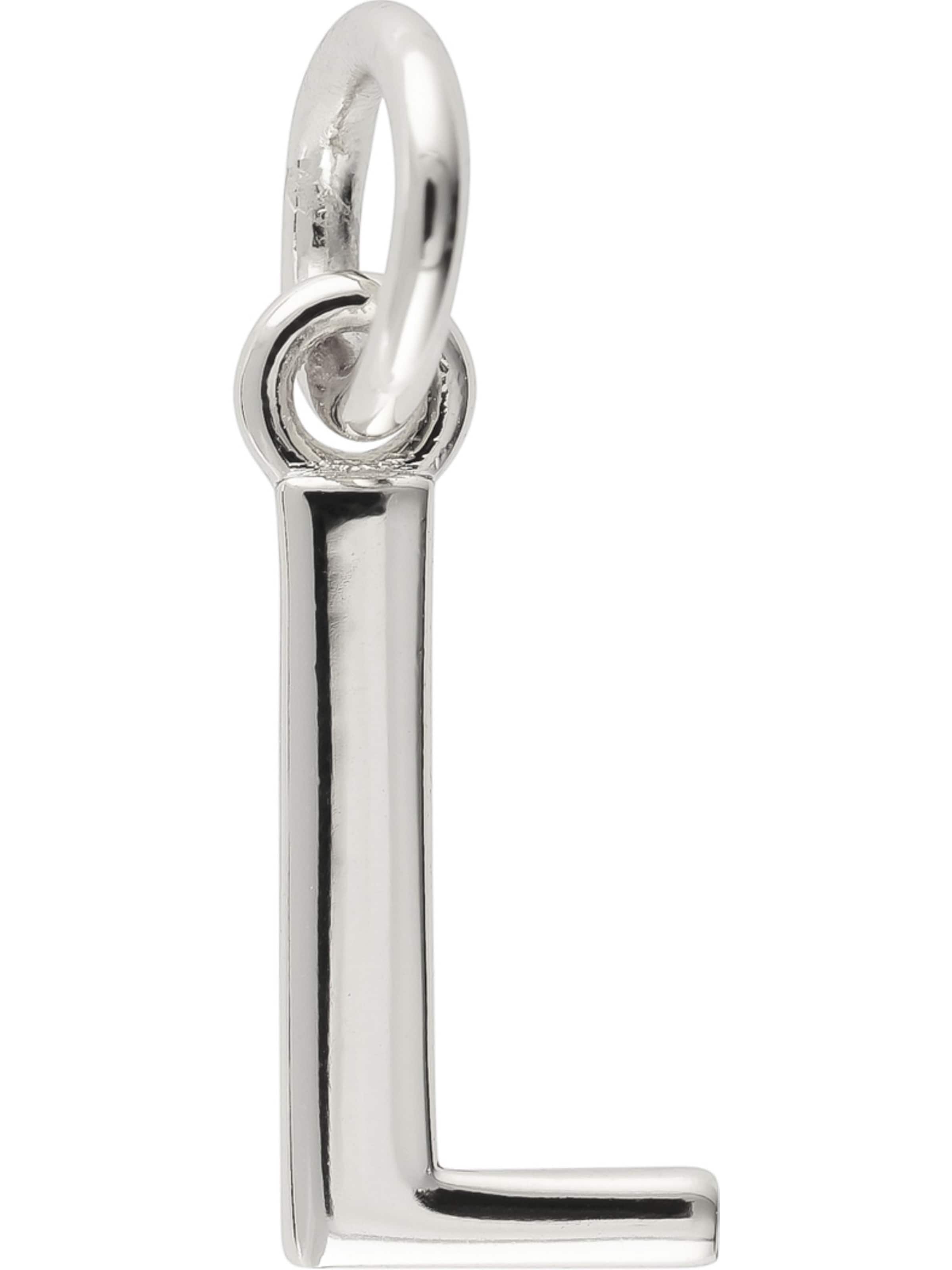 FAVS Pendant in Silver: front