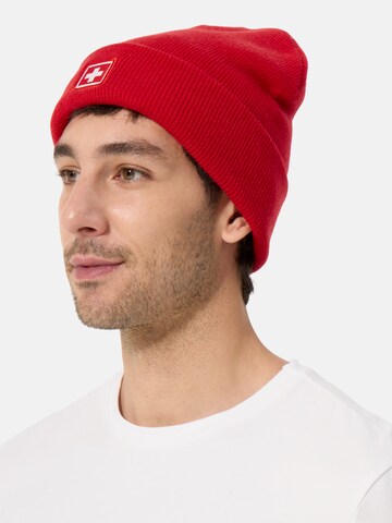 CASH-MERE.CH Beanie in Red