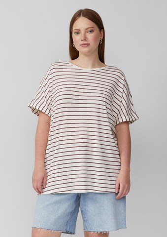 QS T-Shirt in Lila: Vorderseite