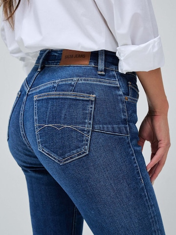 Salsa Jeans Skinny Jeans 'Destiny' in Blau