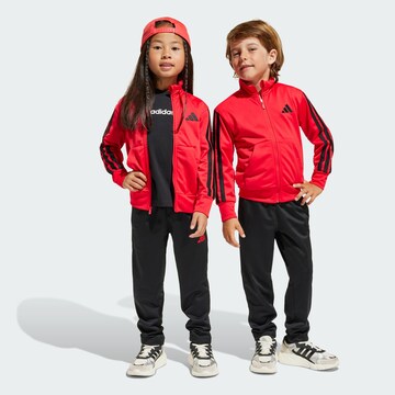 ADIDAS SPORTSWEAR Tracksuit 'Essentials' in Red: front