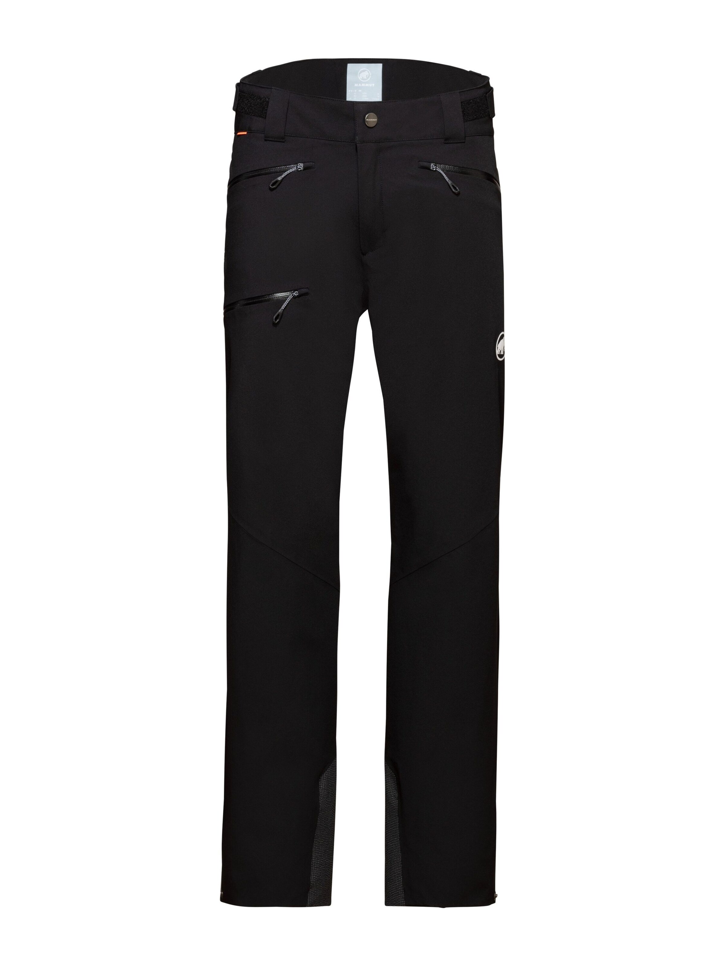 MAMMUT Regular Sporthose 'Stoney' in Schwarz: Vorderseite