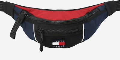 Tommy Jeans Pojasna torbica 'Heritage' u tamno plava / crvena / crna / bijela, Pregled proizvoda
