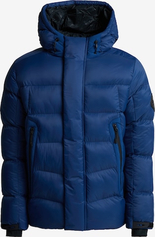 Zavetti Canada - Casaco de inverno 'JONIRO' em azul: frente