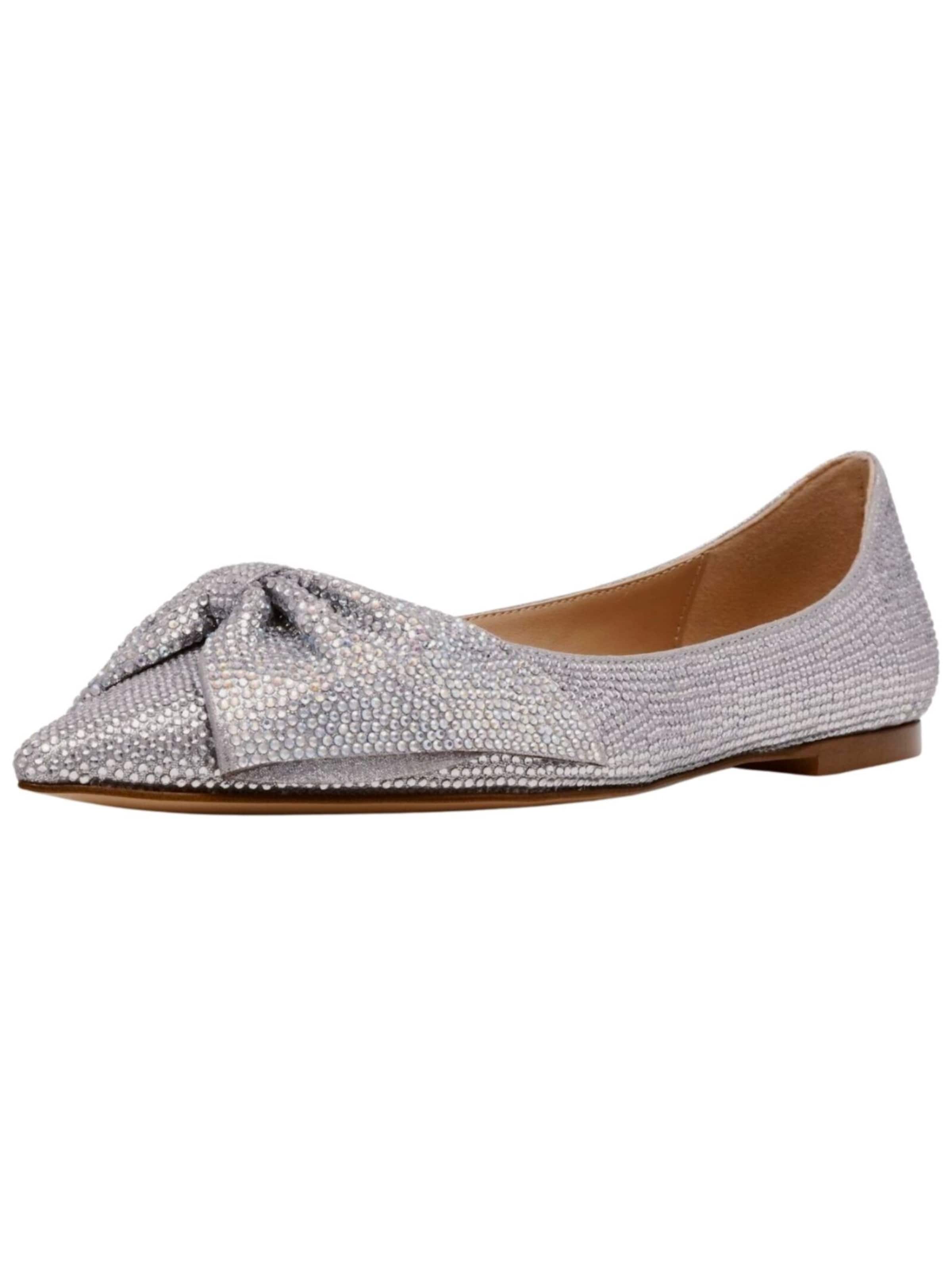 STEVE MADDEN Ballerina in Silber: Vorderseite