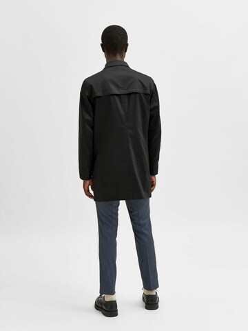 Manteau mi-saison SELECTED HOMME en noir