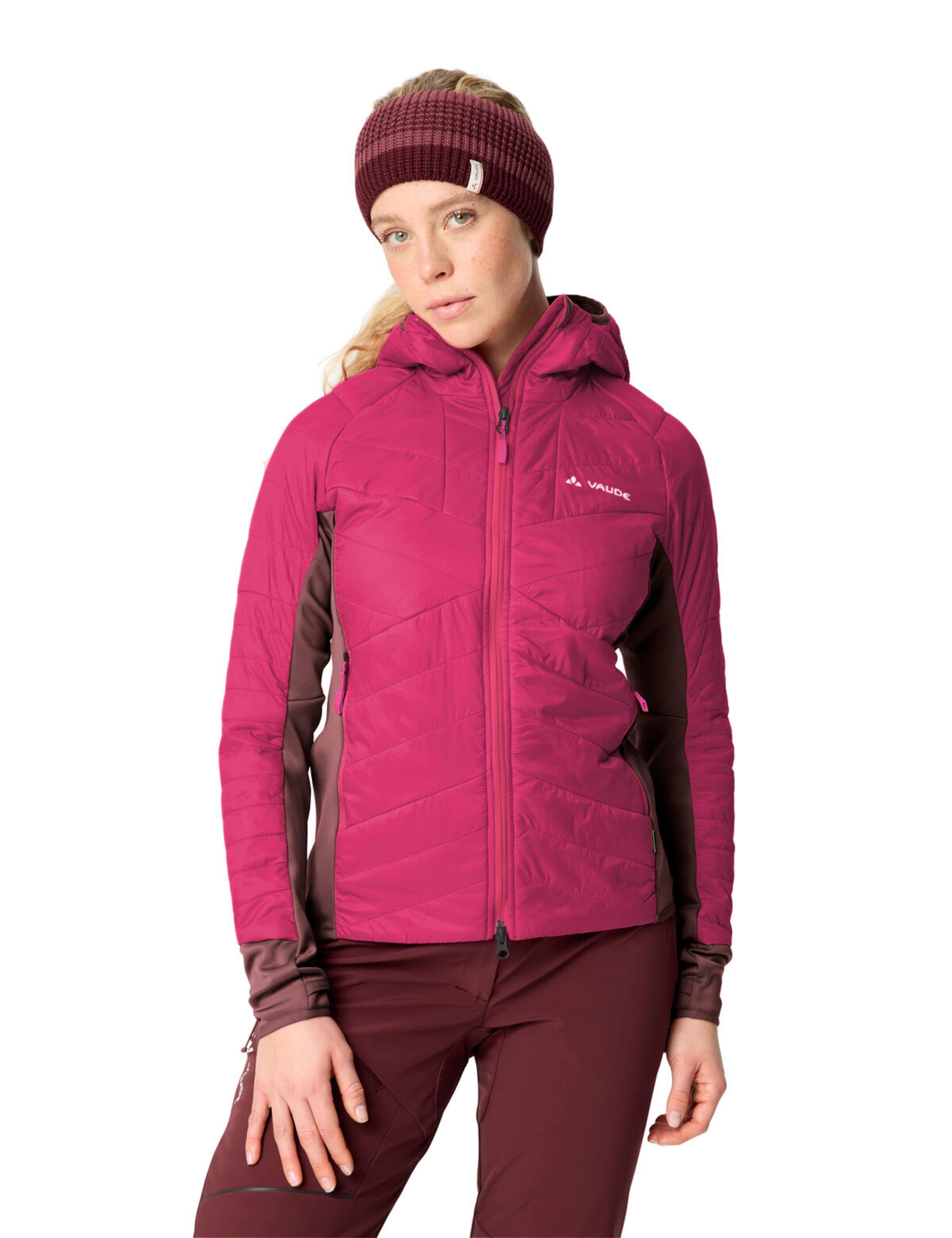 VAUDE Outdoor jacket 'Sesvenna IV' in Pink
