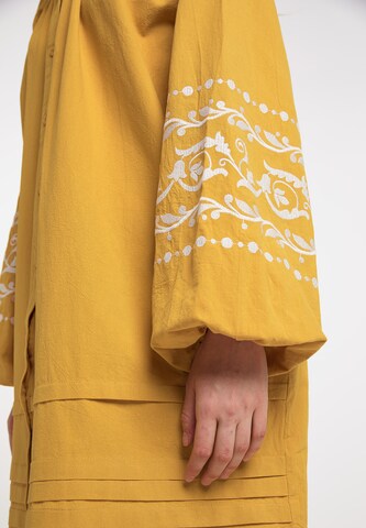 DreiMaster Vintage Dress in Yellow