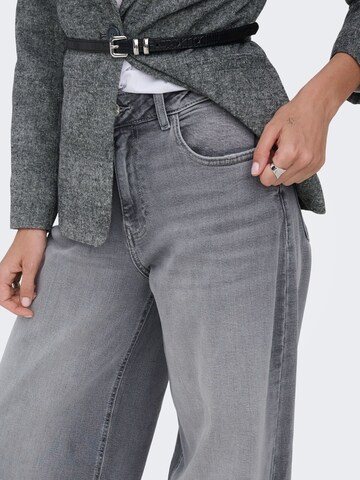 Wide Leg Jean 'ONLFrancesca' ONLY en gris
