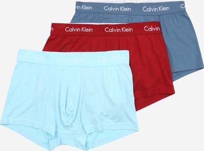 Calvin Klein Underwear Boxershorts i rökblå / azur / röd / vit, Produktvy