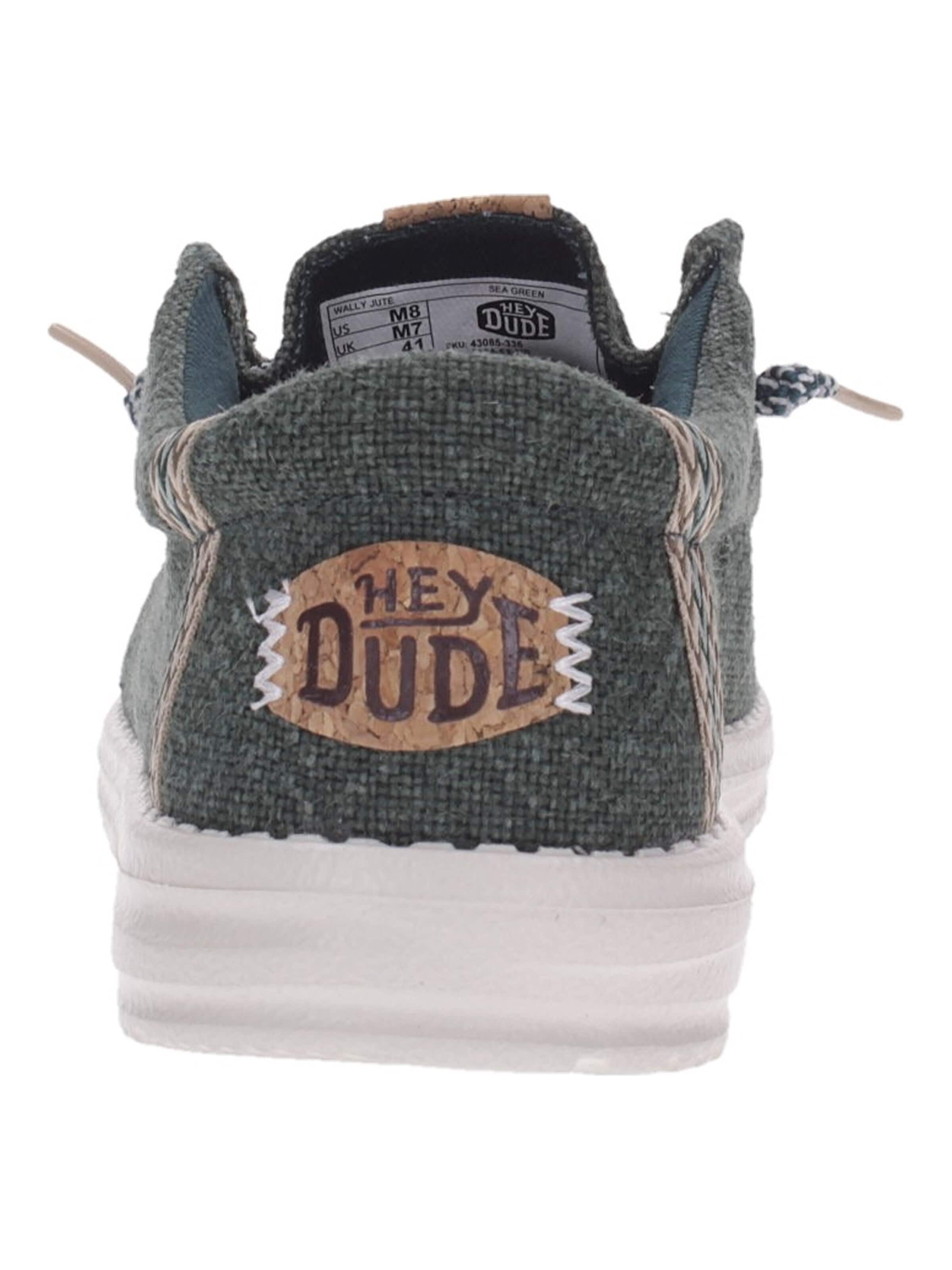Mocassino di HEY DUDE in verde