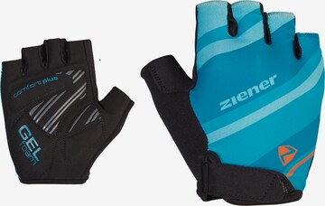 ZIENER Athletic Gloves 'CRIZY' in Black: front