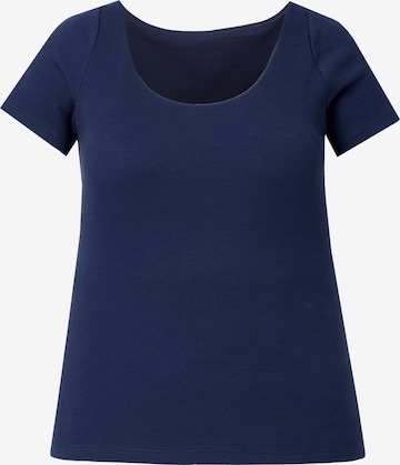 Ulla Popken Shirt in Blue: front