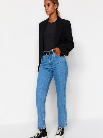 Regular Jean Trendyol en bleu