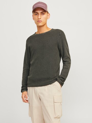 JACK & JONES Pullover in Grün: Vorderseite
