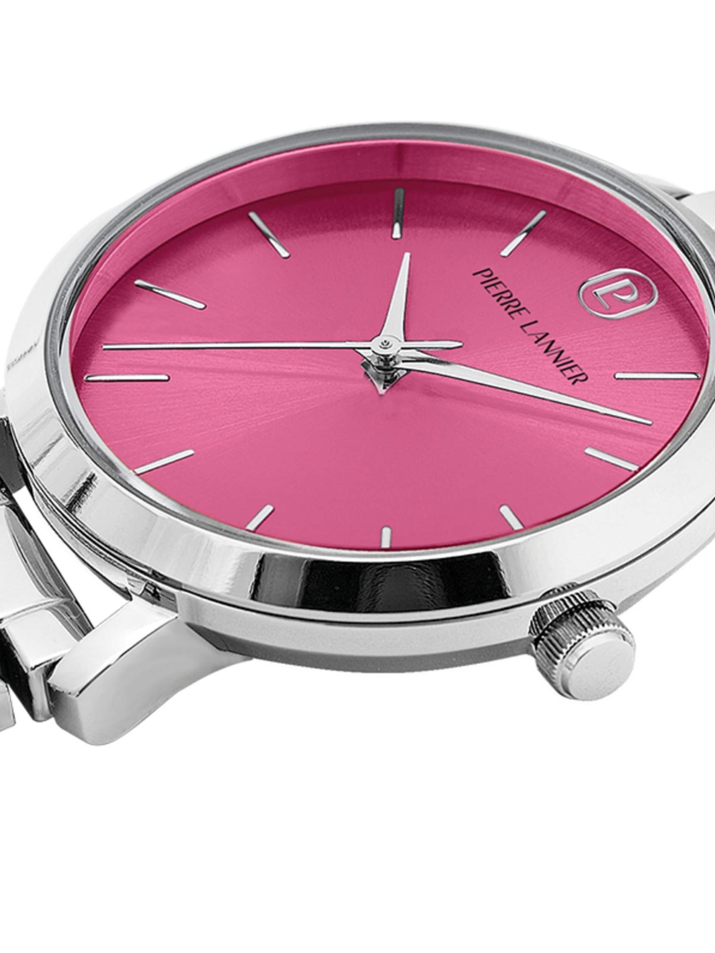 Pierre Lannier Analoguhr 'Chouquette'‌‌‌ in Pink